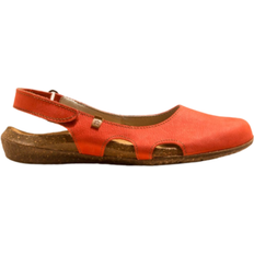 Röda Sandaler El Naturalista Wakataua Coral - Brown/Red