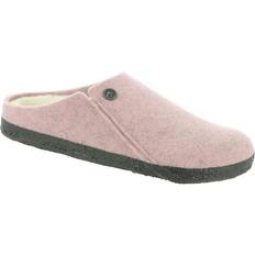 Men - Pink Slippers Birkenstock Zermatt Shearling Wool Felt - Soft Pink