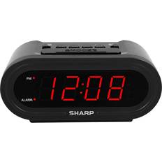 Alarm Clocks Sharp Digital Alarm with AccuSet