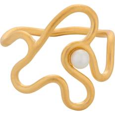 Bay Ring - Gold/Pearl