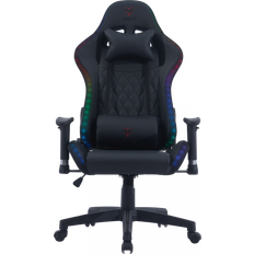 Armlæn - PVC læder - Voksen Gamer stole GAME Y'S RGB Gaming Chair - Black