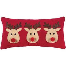 C&F Home Games Christmas Complete Decoration Pillows Red (25.4x50.8cm)