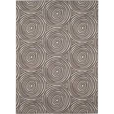 Linon Home Outdoor Rugs Ivory White, Brown