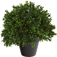 Iron Artificial Plants Nearly Natural Boxwood Topiary Artificial Plant