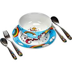 Unicorn Children's Crockery Set 6pcs