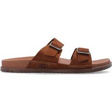 UGG Brown Slides UGG Wainscott Buckle - Chestnut