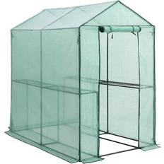 Gardebruk Walk-In Foil Greenhouse 6x6x4ft Grow Garden