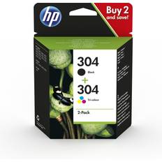 Hp ink 304 HP 304 2 Pack (Black/Tri-color)