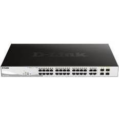 4 port poe D-Link DGS-1210-24P 24-Port PoE Gigabit Switch New