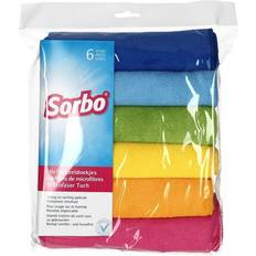 Sorbo Microfibre Cloths, Multi Color, 40cm 40cm