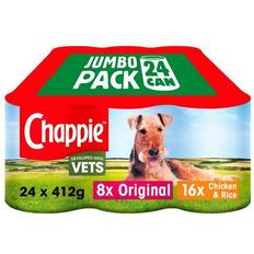 Chappie Favourites Wet Dog Food Jumbo Pack 412g 24pcs