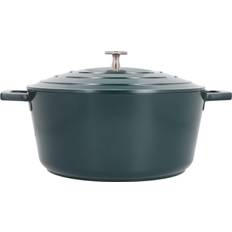 Green Other Pots KitchenCraft Masterclass Casserole Hunter 5 with lid