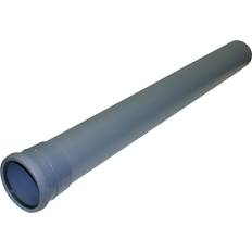 Avloppsrör 110X3,4 mm L=1M 1 Muff