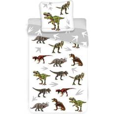 Licens Dinosaur sengetøj voksen - 150x210 - Dinosaur sengesæt