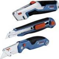 Bosch Cutters à Lame Sécable Bosch 1600A027M4 Knife Set 3 Pieces Cutter à Lame Sécable