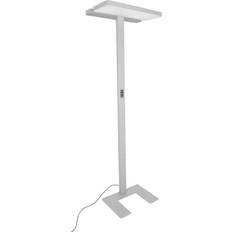 Arcchio Aila Silver/White Floor Lamp