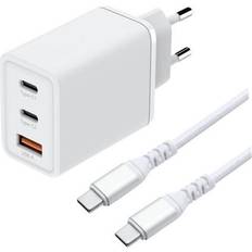 AD/DA-omvandlare Dacota Platinum 65W USB-C Gan Snabbladdnings