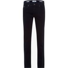 Behangen Brax Modern Fit Broek nachtblauw, Effen