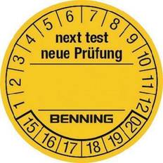 Misuratori di Umidità Benning Prüfplakette 756212 30 mm 300 pz