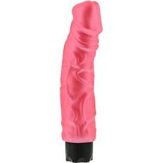 Xl dildo Sexleksaker Seven Creations Pearl Shine Tjock XL Dildo Rosa