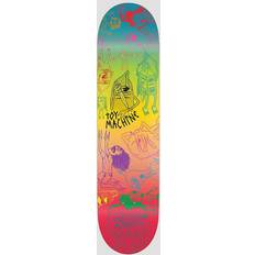 Toy Machine Skateboard Deck Team (Characaters Ii) Rød/Grøn/Blå 8"