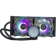 Cooler master halo 120 Cooler Master Liquid ML240 Illusion 240 Radiator Dual MF120 Halo