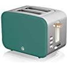 Swan Grille-pains Swan ST14610GRENEU 900W Nordic Toaster 2 Tranches Design