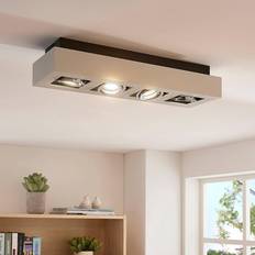 Arcchio 4-bulb long Ceiling Flush Light