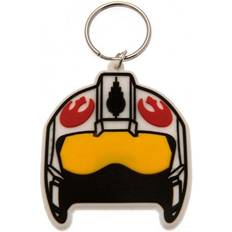 Star Wars RK38596C nyckelring, design: Rogue One Rebellen-hjälm, av gummi