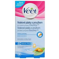 Veet Hårfjerningsprodukter Veet Voksstrips følsom hud 40 stk