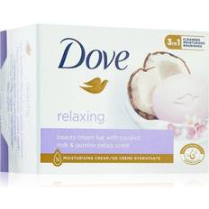 Dove Artículos de tocador Dove Relaxing Jabón Limpiador Sólido Coconut Milk & Jasmine Petals 90 g