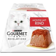 Gourmet Animaux de compagnie Gourmet Mousseline Au Poulet Nappée de Sauce 4 x 57 g