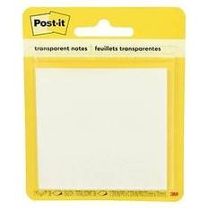 Transparant Plakbriefjes Post-it Transparent Notes, 2-7/8