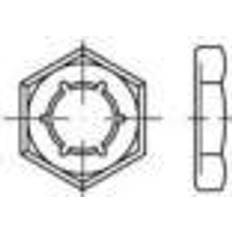 Bulloni delle ruote Toolcraft 144090 Dadi Di Sicurezza M33 DIN 7967 50 pz