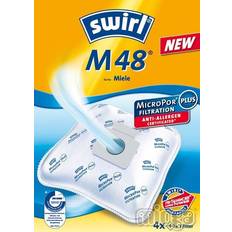 Swirl M48 Sacchetto Aspirapolvere 4 pz