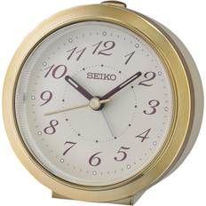 Seiko Batteri Väckarklockor Seiko Klocka, plast, guld, standard