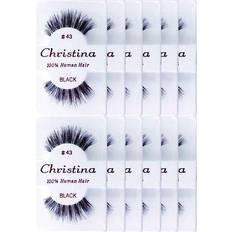 Cristina 12packs Eyelashes 43 by Christina
