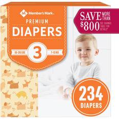 Diapers size 7 Member's Mark Premium Baby Diapers Size 3 7-13kg 234pcs