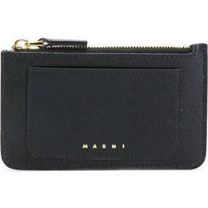 Marni Tegnebøger & Nøgleringe Marni logo embossed zip pouch - women - Calf