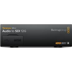 Analog to Digital Converter (ADC) D/A Converter (DAC) Blackmagic Design Teranex Mini Audio to SDI 12G Converter