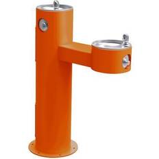 Orange Fountains & Garden Ponds Elkay Endura II Collection 4420FRKORN Floor Mounted Fountain with Bi-Level