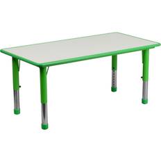 Children's Tables Flash Furniture Plastic Height Adjustable Activity Table