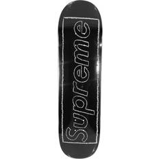 Supreme Kaws Chalk Logo Skateboard 21"