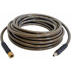 Pressure Washers Simpson 3/8 in. x 150 ft. 4,500 PSI Cold Water Pressure Washer Replacement/Extension Steel Braided Monster Hose