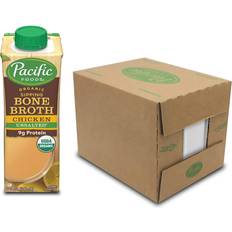 Organic chicken bone broth Pacific Foods Broths 12 12-Ct. Organic Chicken Bone Broth