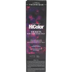 Permanent Hair Dyes Paris Excellence Hicolor Permanent Hair Color, True Violet, 1.74 Oz