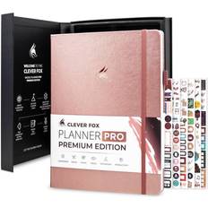 Undated PRO Planner Weekly/Monthly 8.5"x11" Rose Gold