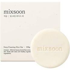 Foaming facial cleanser Mixsoon Deep foaming Rice Bar 3.5 Ounce Foaming facial cleanser rice