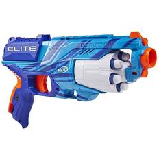 Toy Weapons Nerf Elite Disruptor Blaster Reflex Blue 6-Dart Rotating Drum, 6 Official Elite Darts, Slam Fire (Amazon Exclusive)