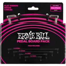 Cinghie Ernie Ball Flat Ribbon Cables Pedalboard Multi-Pack